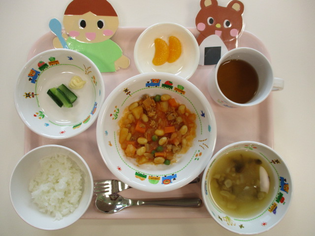 本日のお給食