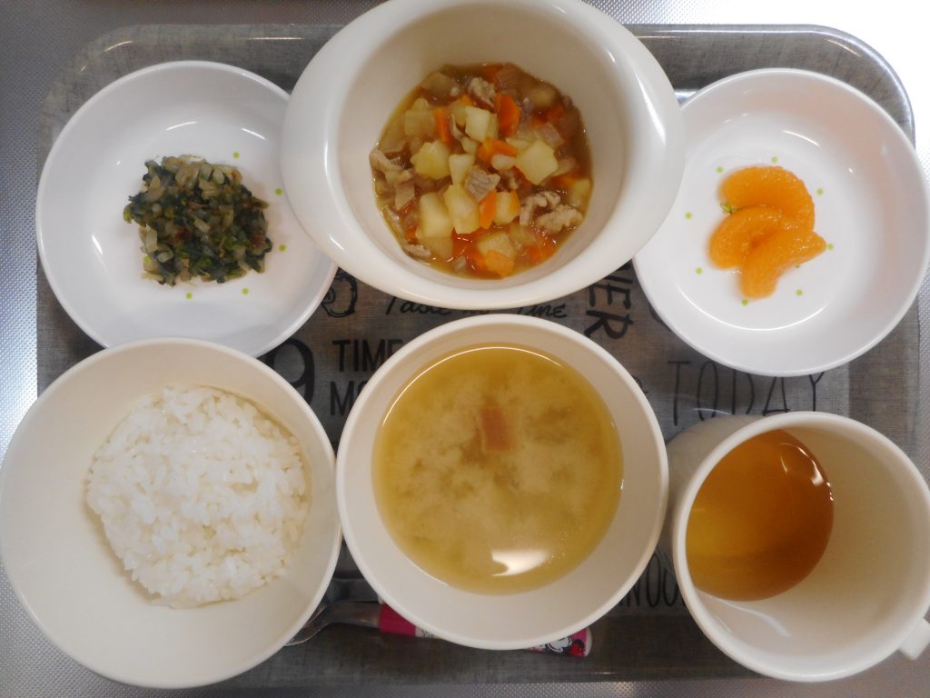 8月22日(土)の給食