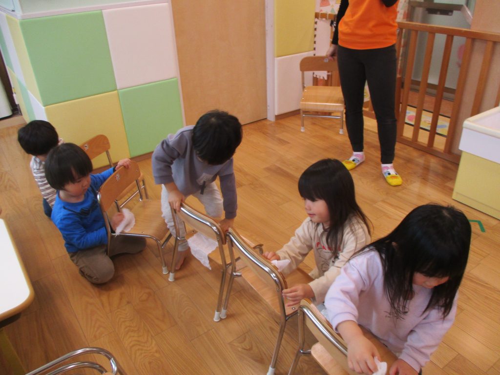 ?大掃除の様子?