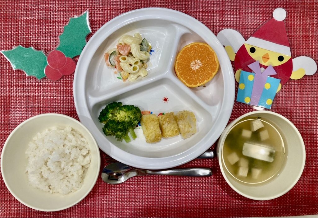 12月14日(木)の給食・おやつ