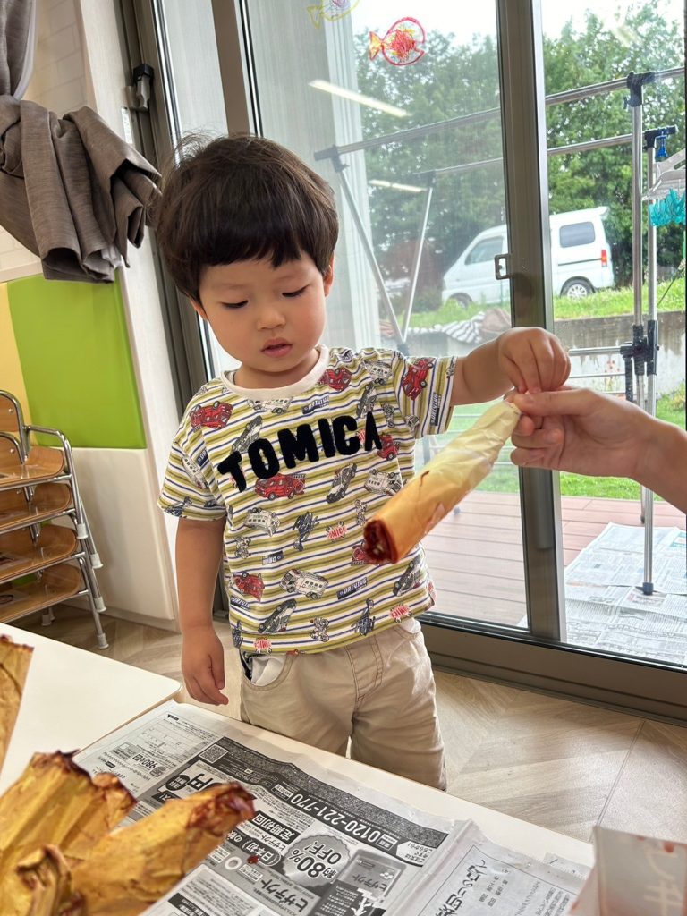 チョコバナナ作り🍌