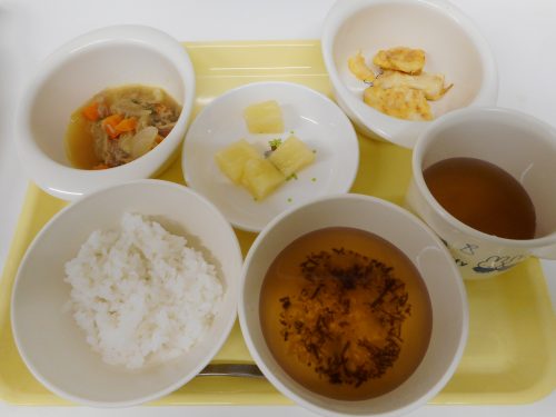6月21日（木）の給食＆おやつメニュー