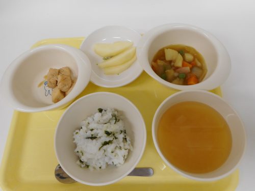 ６月29日（金）の給食＆おやつメニュー