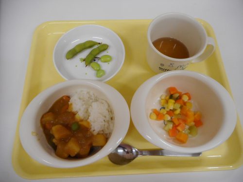 7月18日（水）の給食＆離乳食メニュー