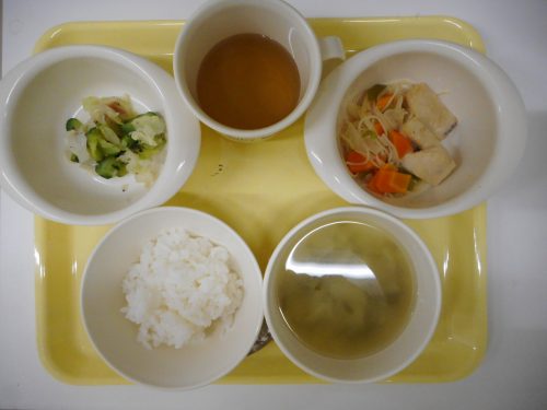 7月24日（火）の給食＆離乳食＆おやつメニュー