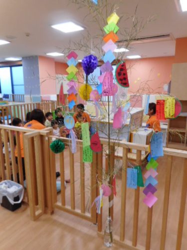 たなばた会?＆避難訓練?