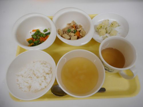 ８月１日（水）の給食＆おやつメニュー