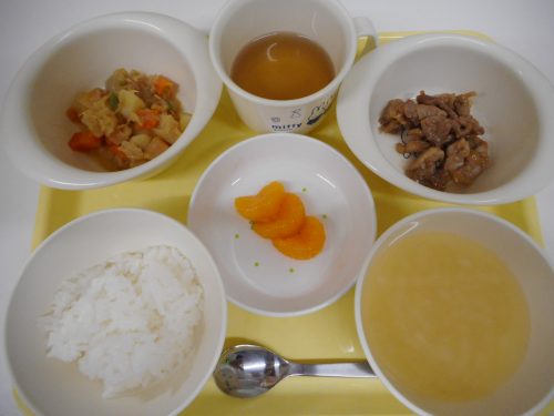 ８月４日（土）の給食＆離乳食＆おやつメニュー