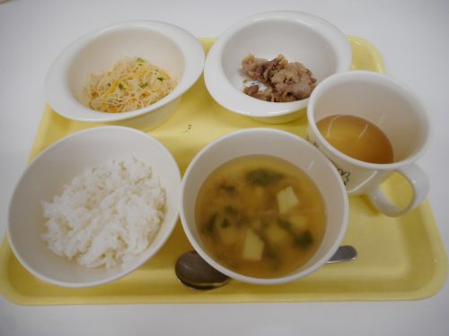 ８月13日（月）の給食＆離乳食＆おやつメニュー