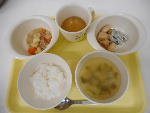 ８月14日（火）の給食＆おやつメニュー