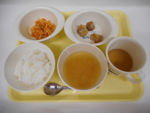８月15日（水）の給食＆離乳食＆おやつメニュー