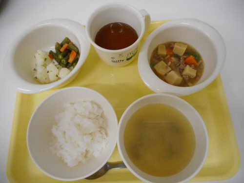 ８月16日（木）の給食＆離乳食＆おやつメニュー