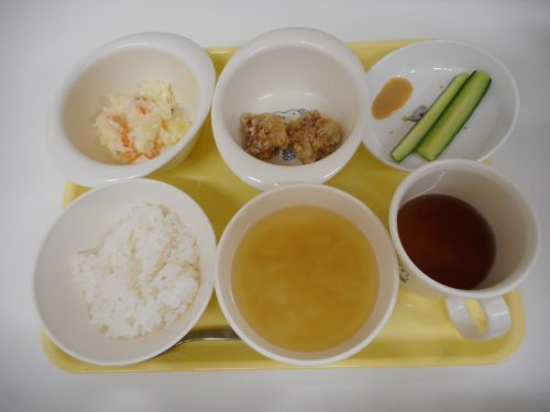 ８月22日（水）の給食＆離乳食＆おやつメニュー