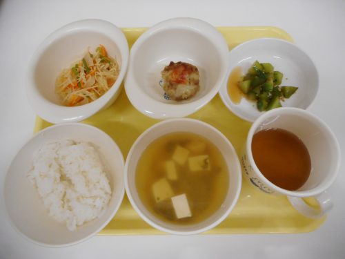 9月11日（火）の給食＆離乳食＆おやつメニュー