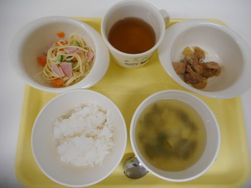 10月１日（月）の給食＆離乳食＆おやつメニュー