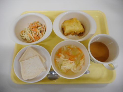 12月5日の給食＆おやつメニュー