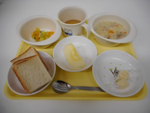 本日のお給食＆おやつメニュー