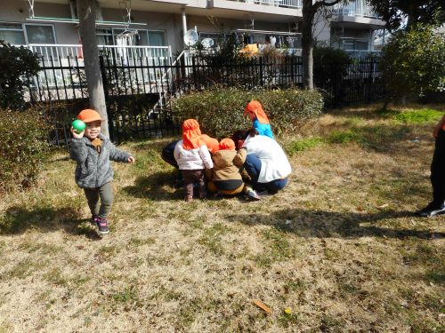 【小規模：津田沼園】今週はシャボン玉をしたよ♪