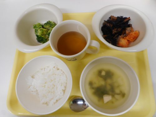 3月１９日(火)のお給食＆おやつメニュー