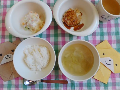 4月３日(水)のお給食＆おやつメニュー