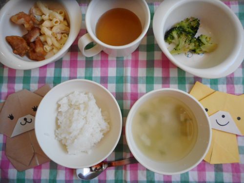 ４月１５日(月)のお給食メニュー