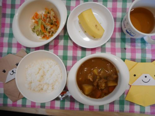 5月7日(火)のお給食＆おやつメニュー