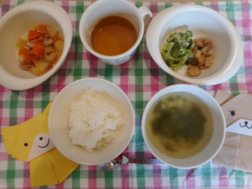 5月9日(木)のお給食＆おやつメニュー