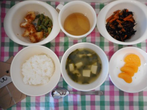5月10日(金)のお給食＆おやつメニュー