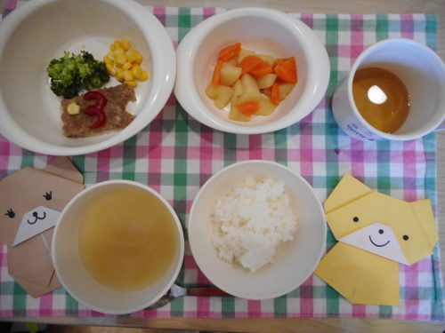 5月8日(水)のお給食＆おやつメニュー