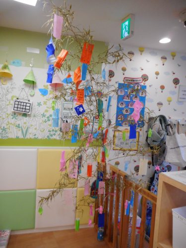 今週は七夕会をしたよ♪