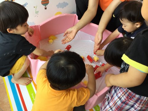 今週はいろいろな感触遊びを楽しんだよ♪