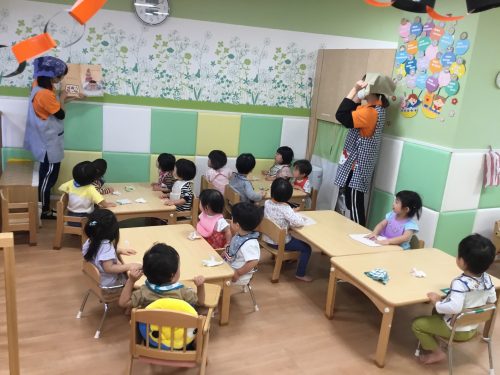 今週の絵本の読み聞かせ・・・♪