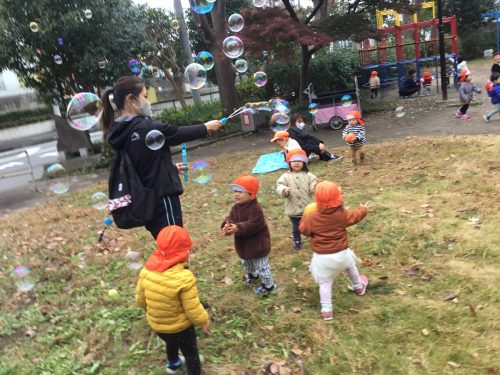 公園で・・・♪