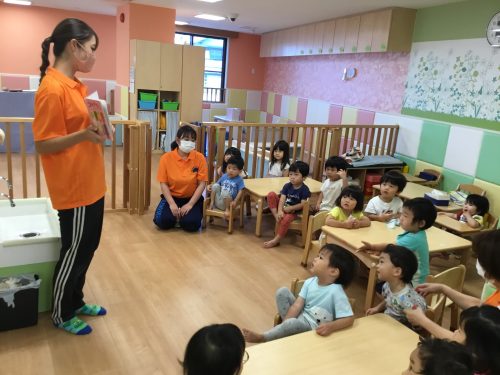 今週の絵本の読み聞かせ?