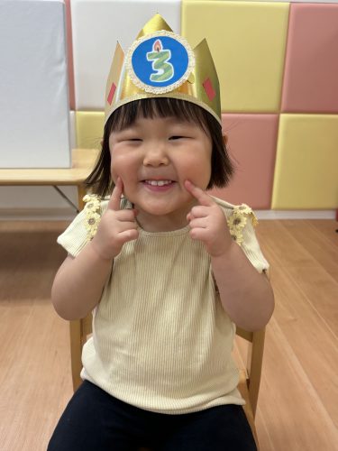 4月生まれのお友だちの誕生日会🎂✨