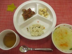 【6月25日㈬の給食・おやつ】　誕生日会