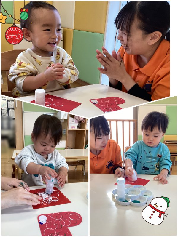 🎨製作活動と戸外活動の様子👦🏻👧🏻