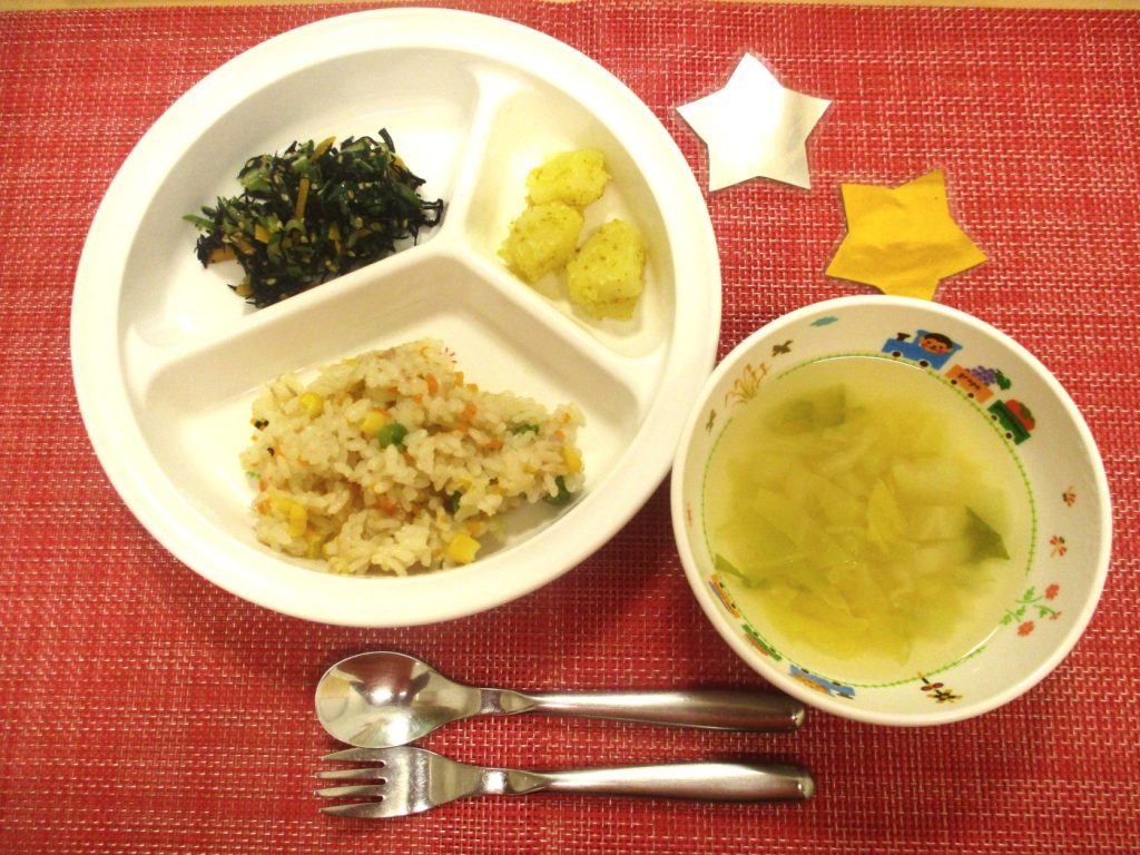 【1月4日㈯の給食・おやつ】