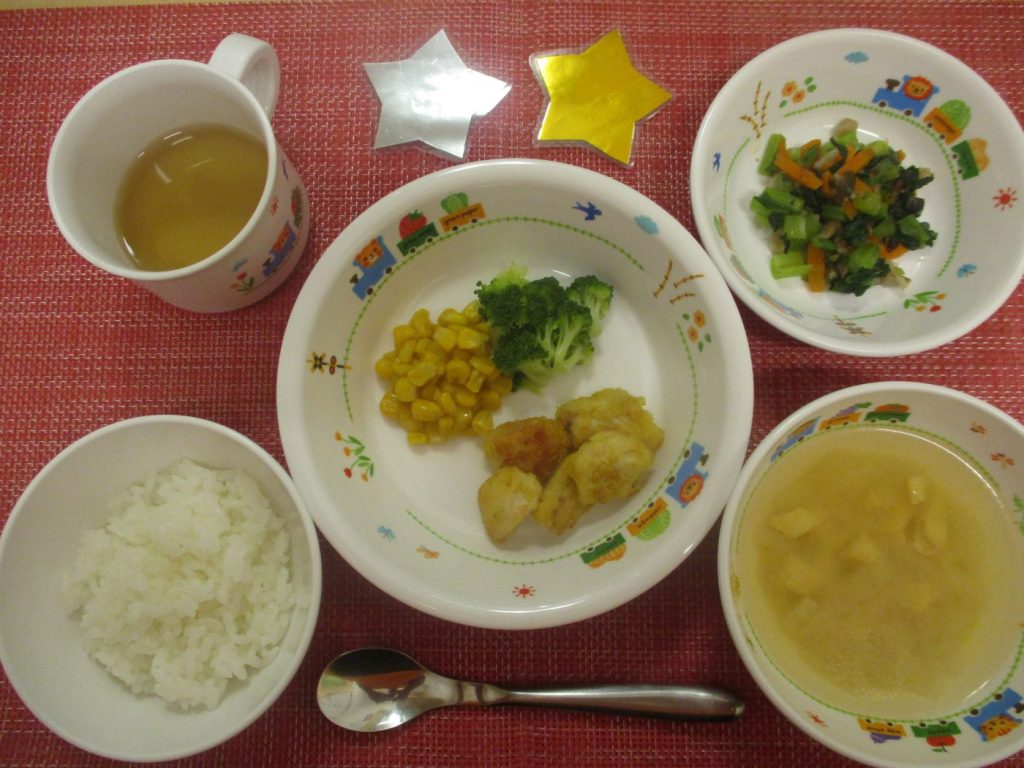 【7月24日㈬】の給食・おやつ