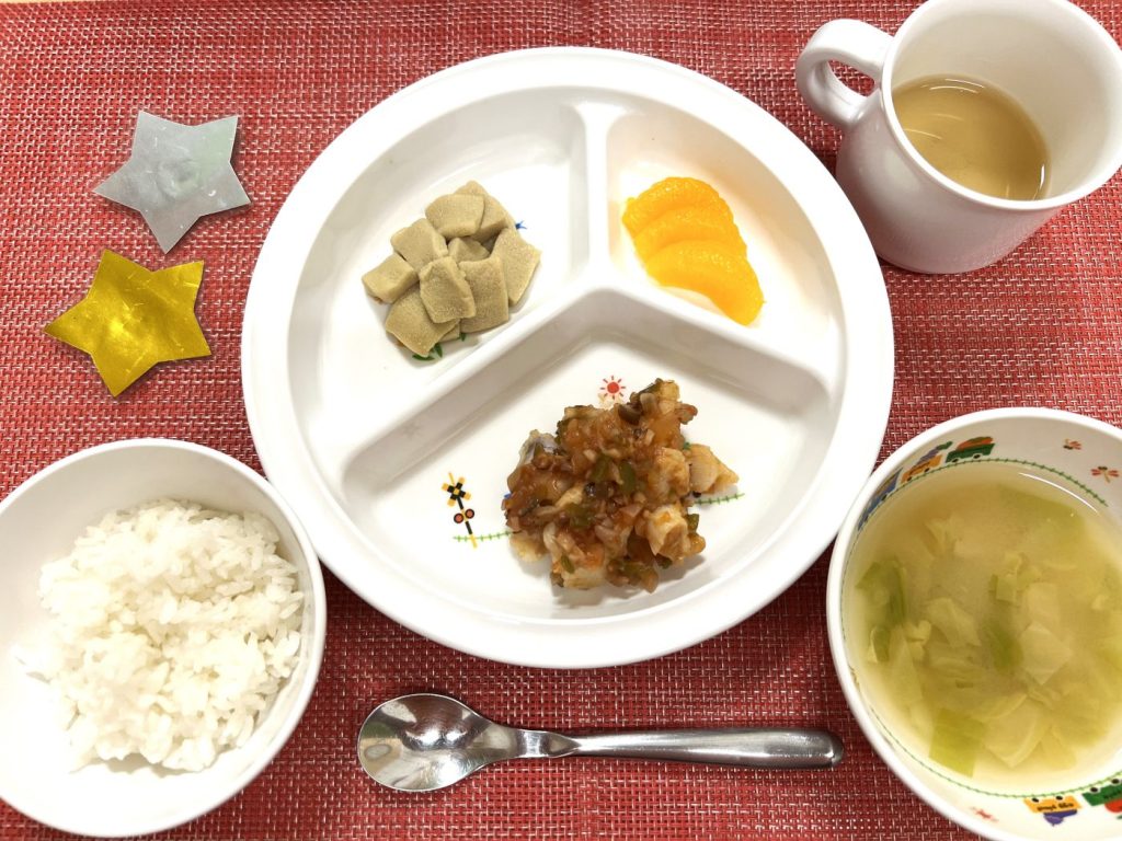 【11月20日㈬の給食・おやつ】