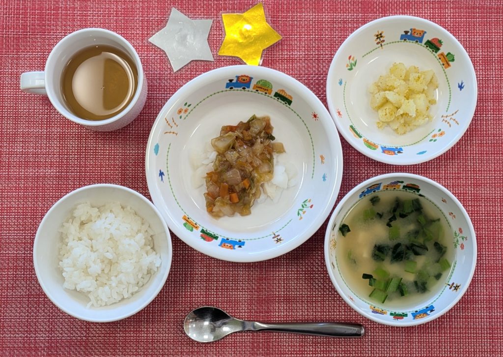 【2月14日㈮の給食・おやつ】