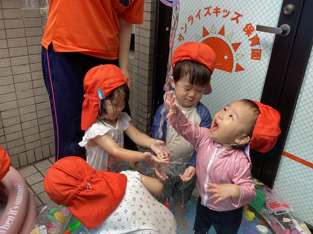 園ブログ　水遊び💧