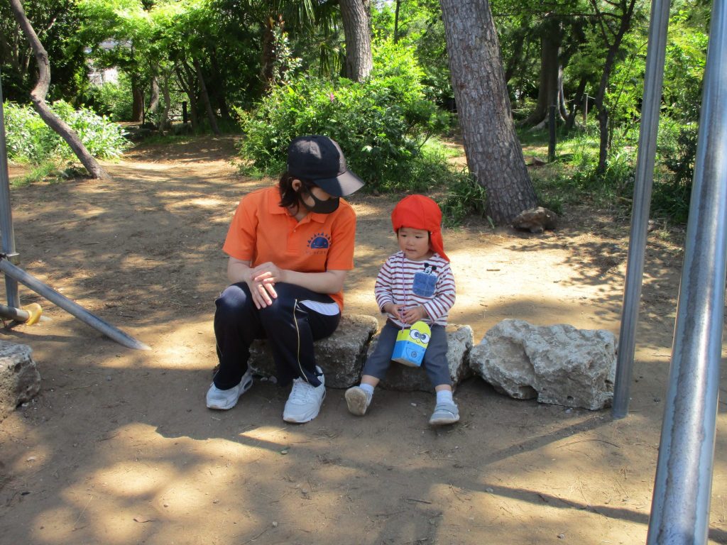 午後おやつ開始！しかし、、、