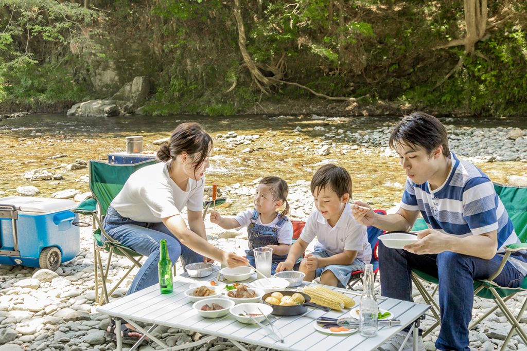 親子でキャンプを楽しもう！