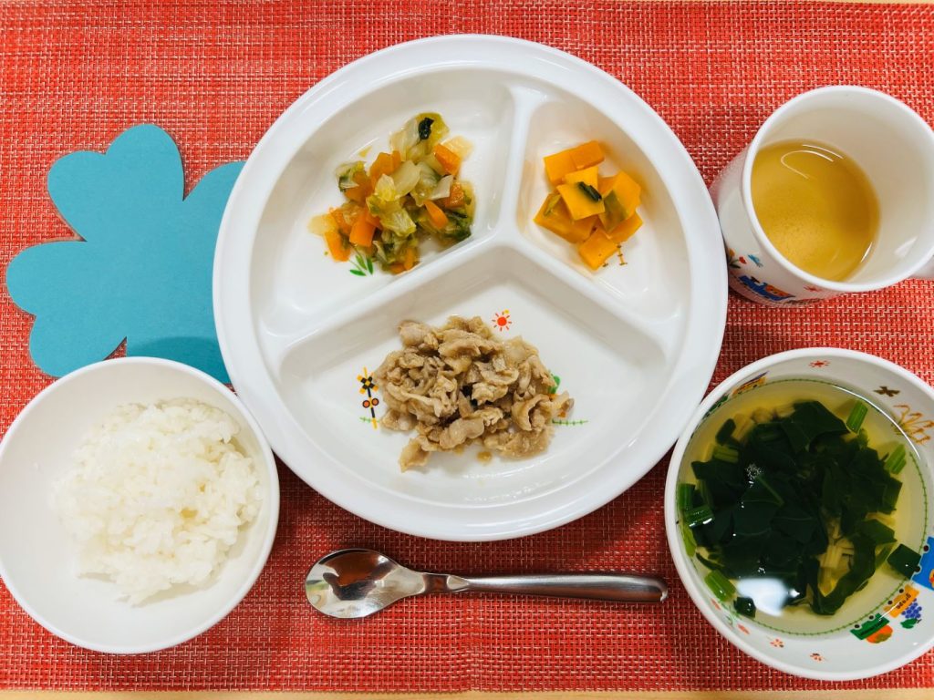 【４月11日(水)の給食・おやつ】